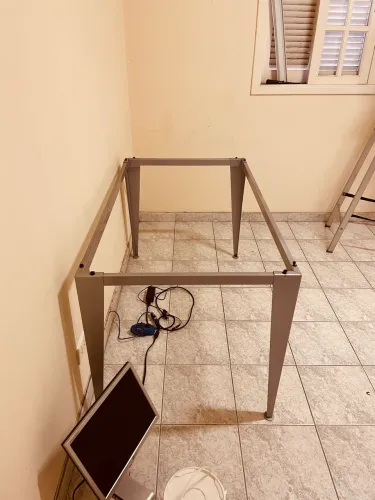  Mesa tampo vidro Tok Stok