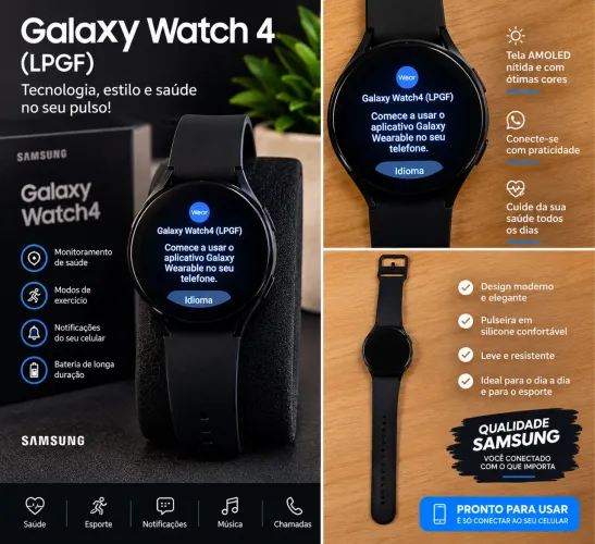 ? GALAXY WATCH 4 ? R$ 600