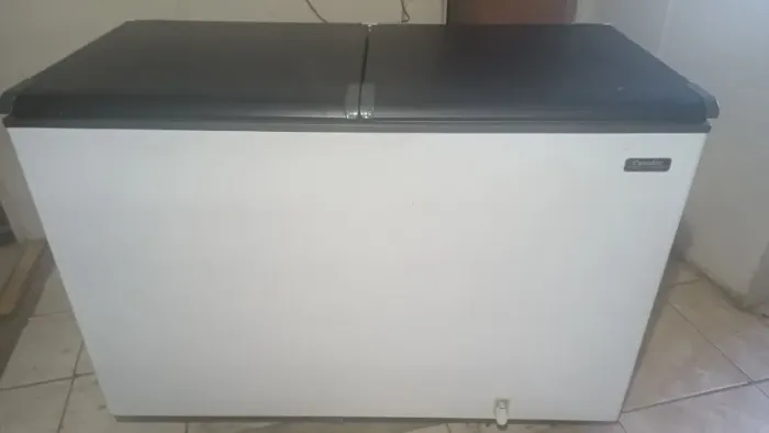 Freezer Horizontal 439lts Esmaltec 2 portas EFH500