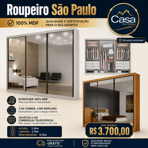 Roupeiro São Paulo