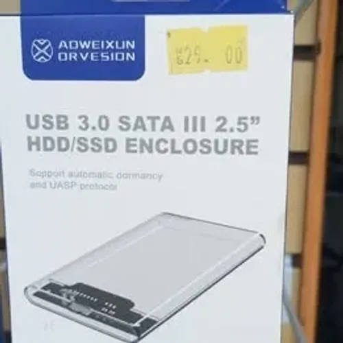 Case HD/SSD 2,5" usb 3.0-sata (notebook) para virar hd externo R$29 cada