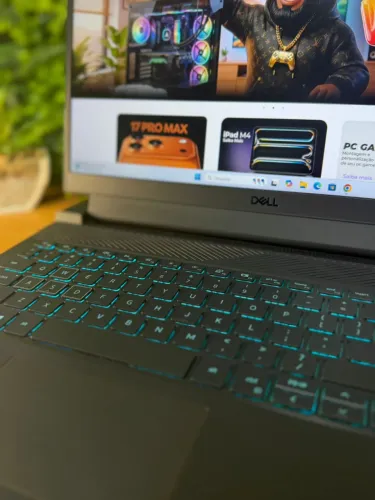 Notebook Gamer Dell G15   5511  Processador: i7-11800H 2.3GHz    16GB DDR4 512NVME  
