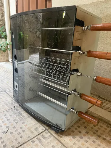 Máquina de assar portátil