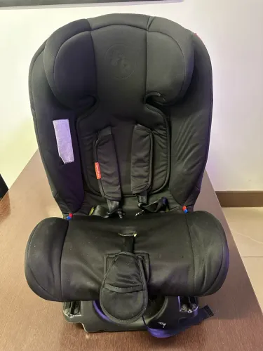 Cadeira infantil para carro isofix e reclinável - Fisher Price all stages preta - até 36kg