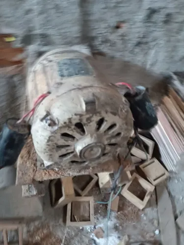 Motor elétrico bifásico marca Brasil 2 CV antigo produto raiz veja foto