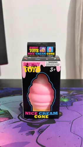 Squish Toys - Sorvete Rosa