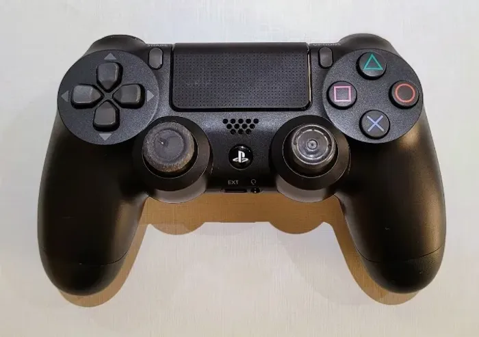 Controle sem fio DUALSHOCK 4 preto original funcionando