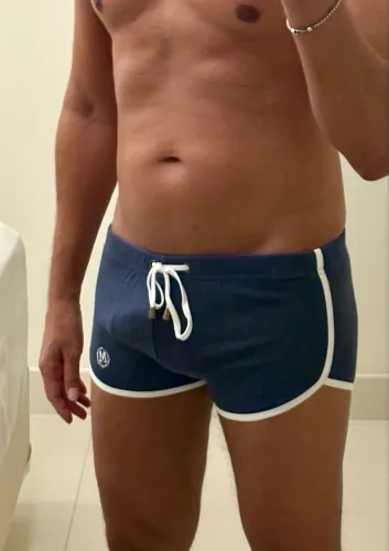 Short atoalhado M