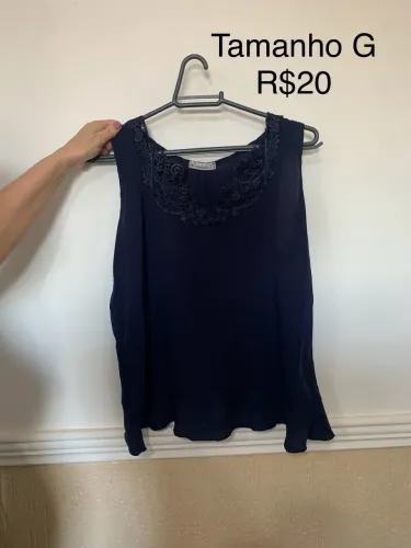 blusa sem manga 