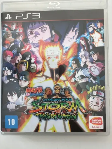 Naruto Shippuden: Ultimate Ninja Storm Revolution Ps3 Mídia Física