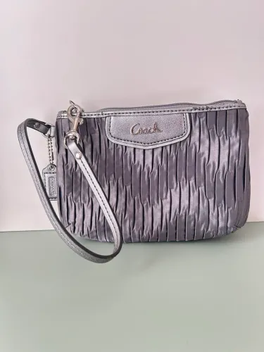 coach wristlet bolsa de mão