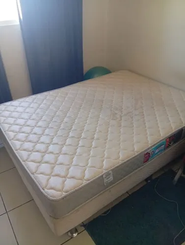 Cama Box Casal + Colchão Castor Sleep Max D33