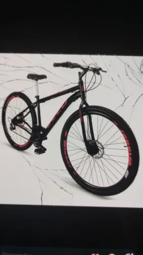 Bicicleta na caixa aro 29.
