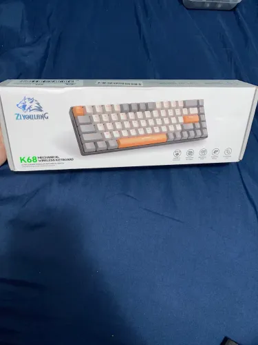 Teclado Mecânico K68 Ziyoulang (ler descrição)