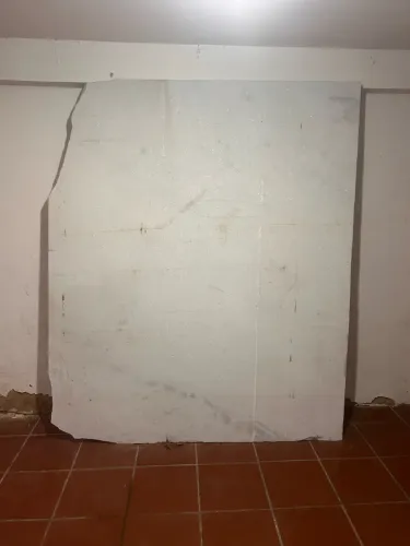 Chapa de mármore branco 1,90 x 1,58 m