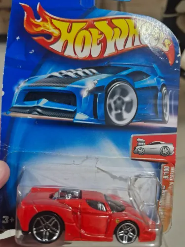 HOT WHEELS 2004 FIRST EDITIONS - TOONED ENZO FERRARI - VERMELHO 9/100