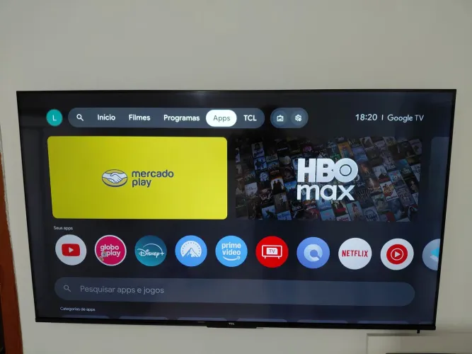 Smart TV TCL 50" 4K HDR Google TV