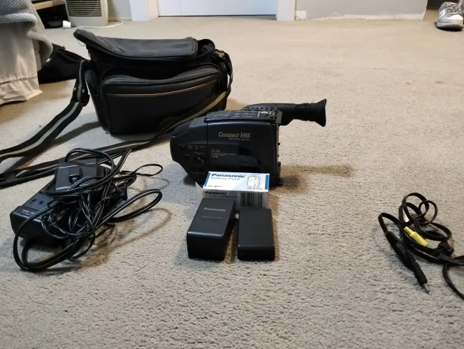 camera fimadora VHS