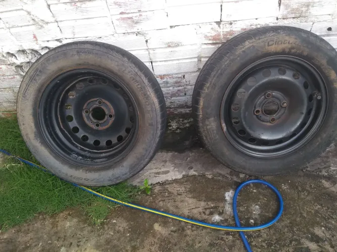 2 roda aro 14 4x100 vw
