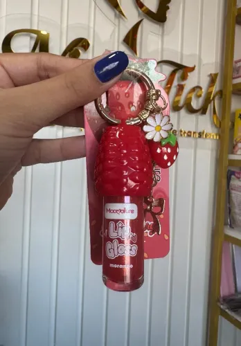 Gloss Chaveiro de Morango