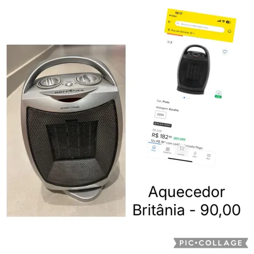 Aquecedor Britânia