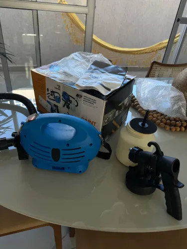 Pistola de Pintura Elétrica HVLP (Pulverizador) - Pouco Uso!