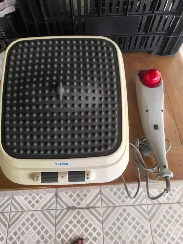 massageador de pés elétrico 110V + massageador fênix