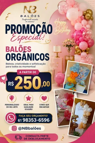 Guirlanda orgânica 