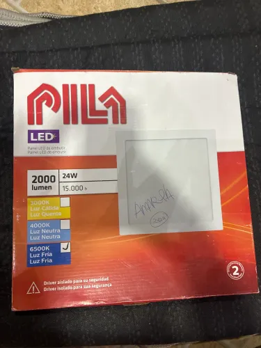 Painel de Led de sobrepor- luz Quente 