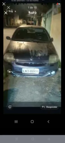 Vendo peças de Renault Clio 2002 não tem motor nem caixa de marcha nem caixa de direção .