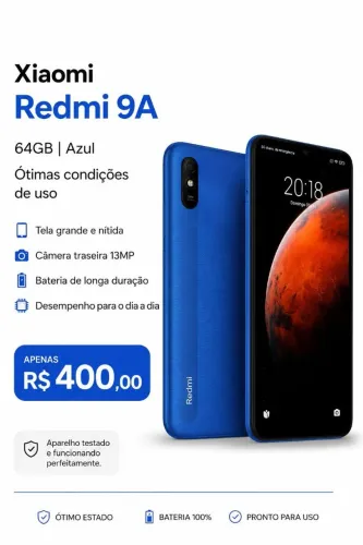 Celular Xiaomi 9A 64gb