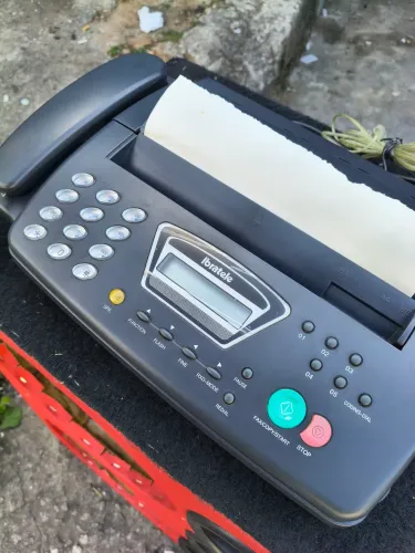 Aparelho De Fax Vintage Ibratele F816 E - Perfeito E Funcional!