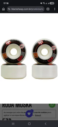 Roda Moska Downhill Slide 62mm 53D