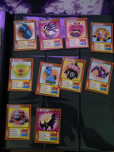 10 cards game figuras pokemon