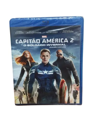 Blu-ray Capitão América 2 O Soldado Invernal (Lacrado)