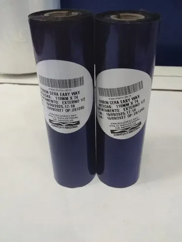 Ribbon cera 110mm x 74 easy wax