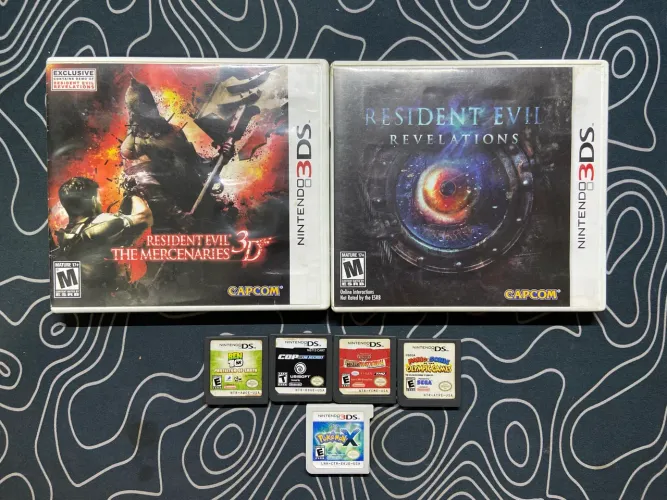 Lote 8 jogos pra Nintendo 3DS/DS - 20R$ OFF