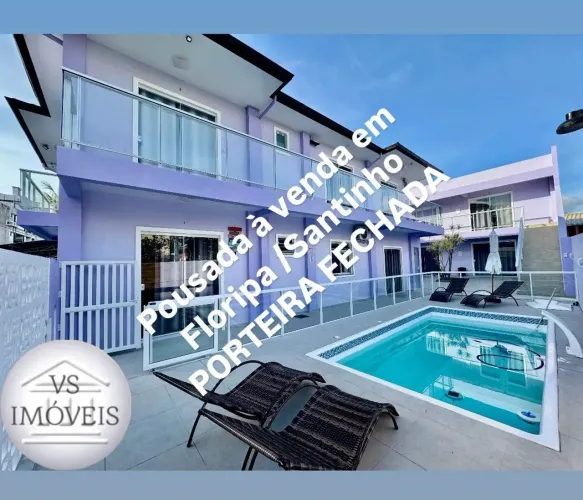 Pousada com 577 m2 sendo 11 quartos.
