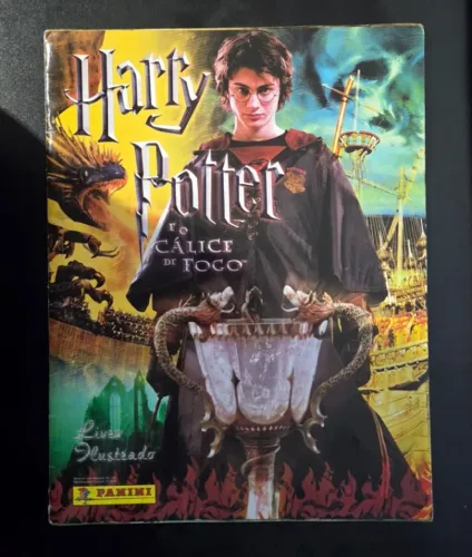Álbum Harry Potter e o Cálice de Fogo - Completo