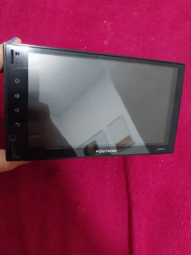 Central multimídia POSITRON 2 DIN com Bluetooth e espelhamento usb (impecável+chicote)