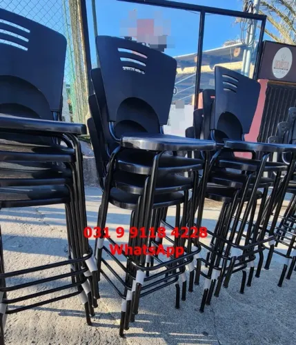 Banquetas altas novas cor Preta 70 cm Frete grátis