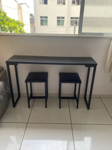 Banqueta Baixa + Aparador 120cm