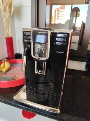 Máquina café expresso automática saeco incantu