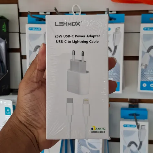 Carregador de iphone 25w - entrega em slz e região