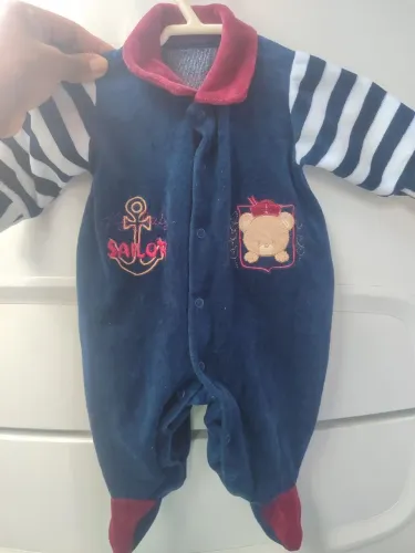 Recém nascido macacão frio infantil unissex.