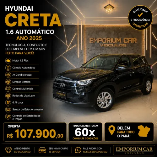 Hyundai Creta Action 1.6 16V Flex AUT 2025