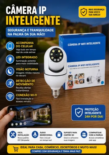 Camera Wi-fi Inteligente
