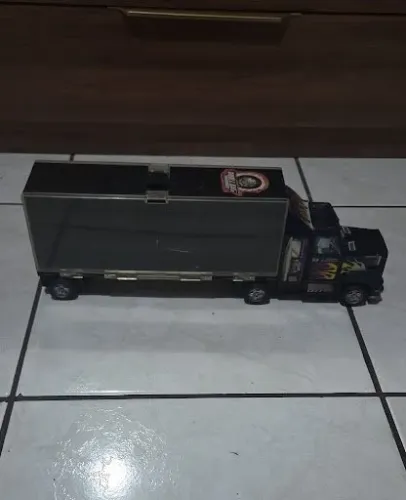 Camião Baú Porta-Carrinhos / Maleta Organizadora (Estilo Hot Wheels)