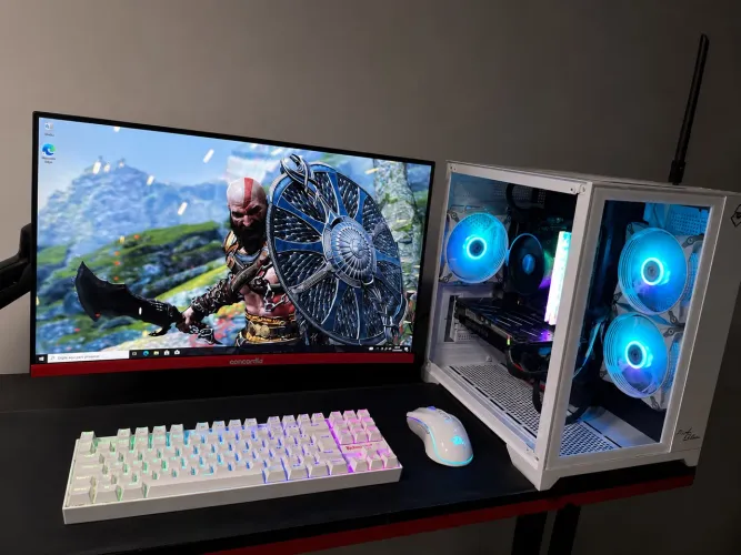 PC Gamer de Alto Desempenho | Ryzen 5 4500 | 16GB 3200MHz | SSD