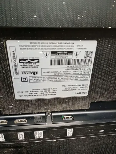 Vendo tv Samsung 58 polegadas modelo 58tu7000 para retirada de peças R$ 650,00
